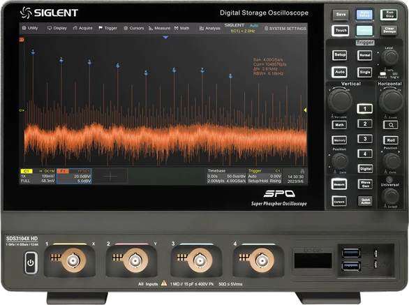 Siglent SDS3000X HD Series