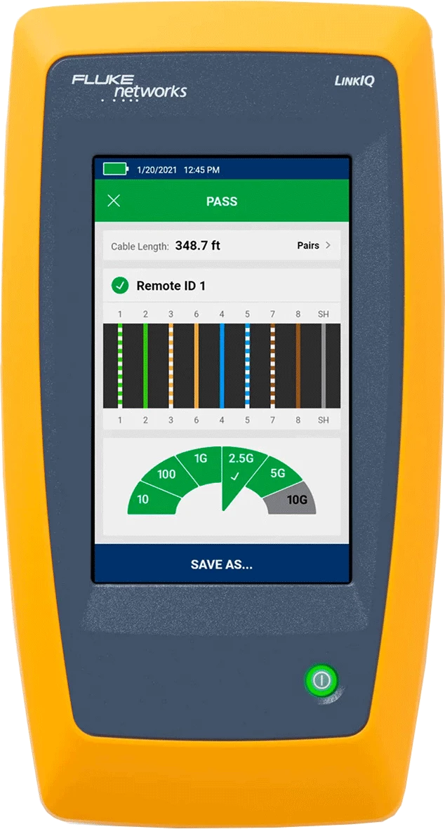 FLUKE NETWORKS LinkIQ basic kit